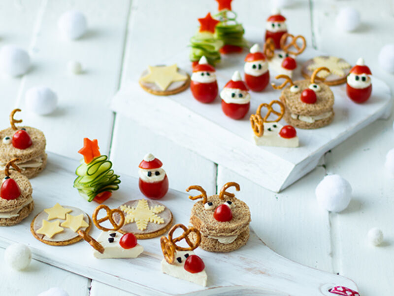 Christmas kids’ savoury party pieces