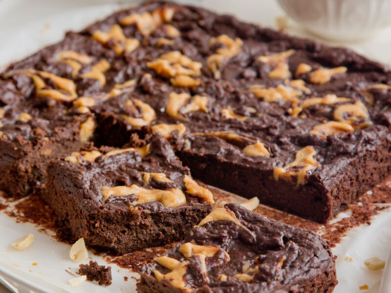 Avocado Fudge Brownie