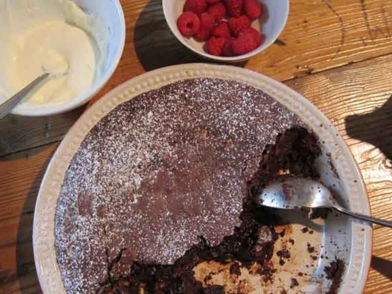 Double chocolate brownie recipe