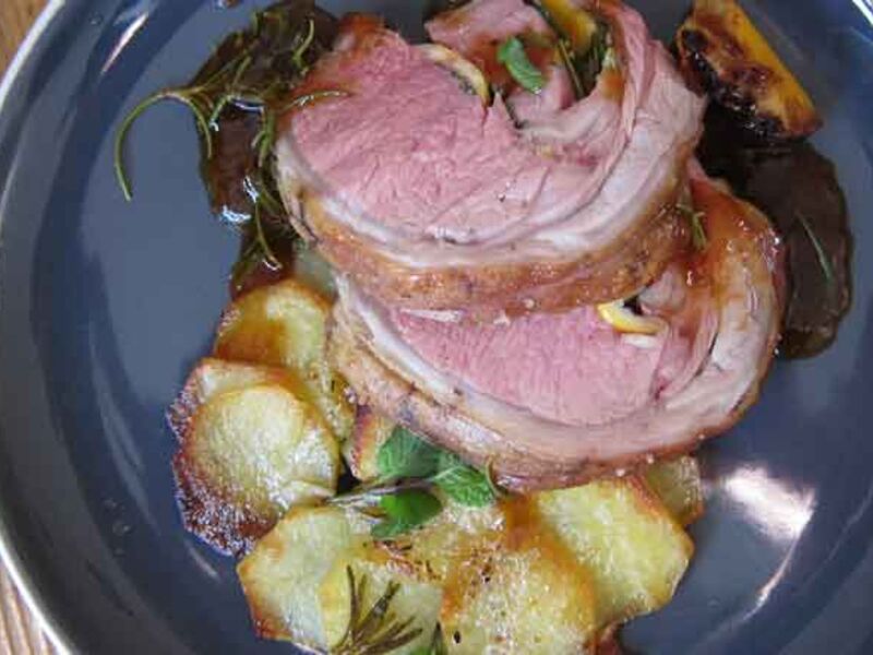 Lamb loin recipe