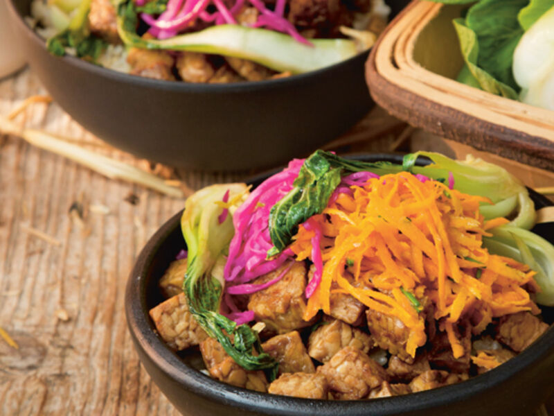 Happy pear vegetarian poke bowl