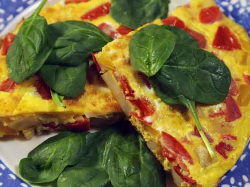 Pepper frittata recipe