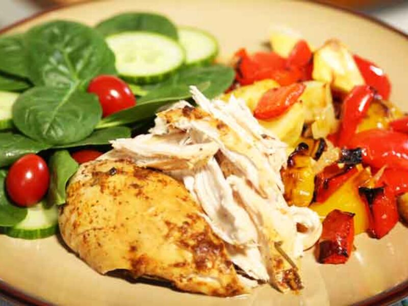 Roast spicy chicken recipe