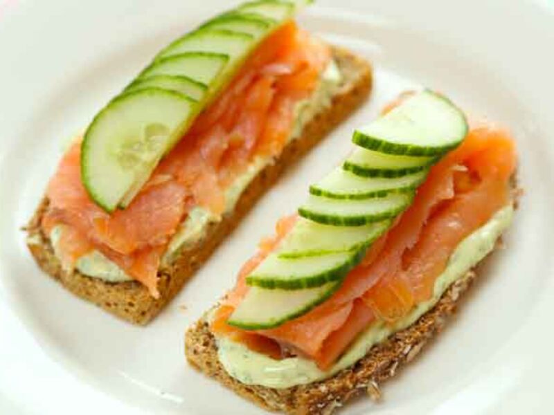 Salmon sandwich recipe