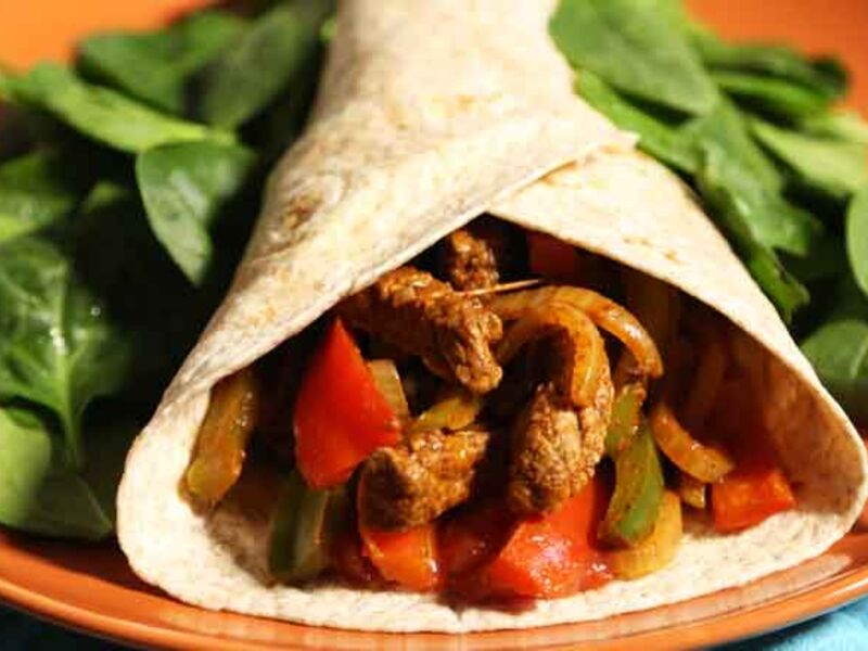 Sizzling steak fajitas recipe