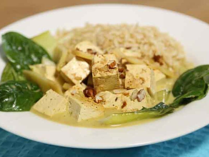 Tofu curry recipe