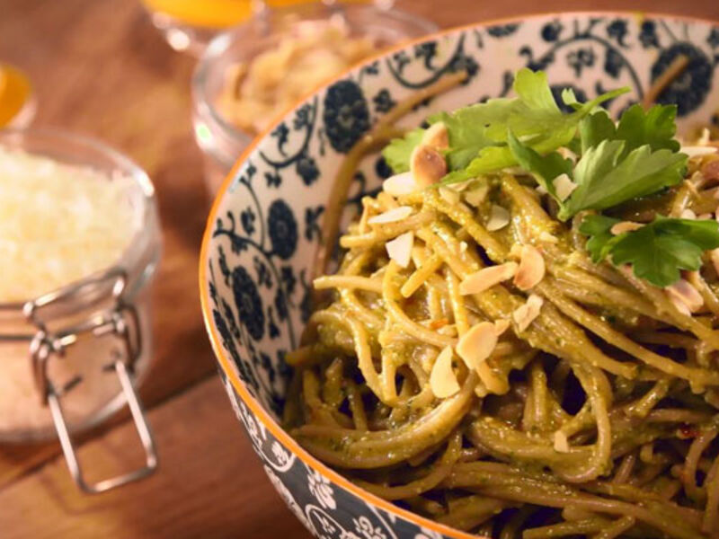 Spaghetti with Pesto