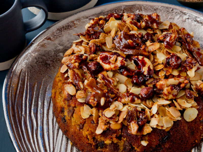 Spiced bakes italian carrot cake