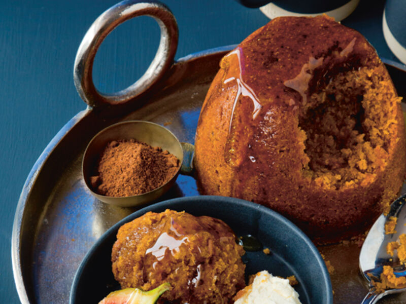 Spiced bakes nutmeg treacle pudding