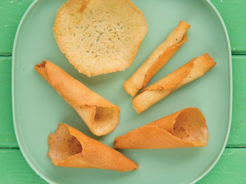 Wafer tuile baskets cones and straws recipe