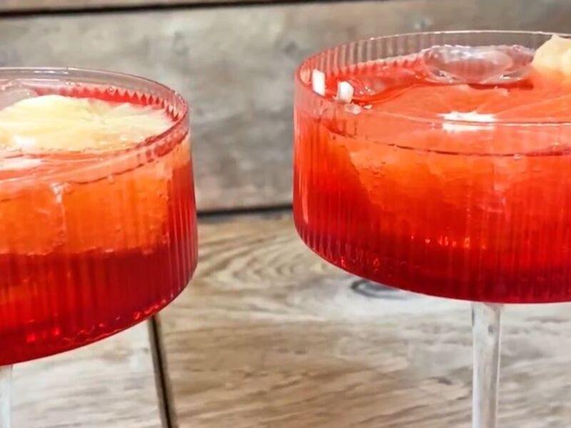 Rhubarb Spritz