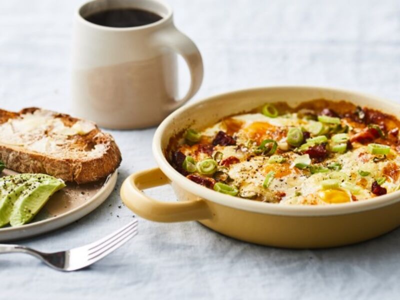 2023 P1 Kevin Chorizo Baked Eggs