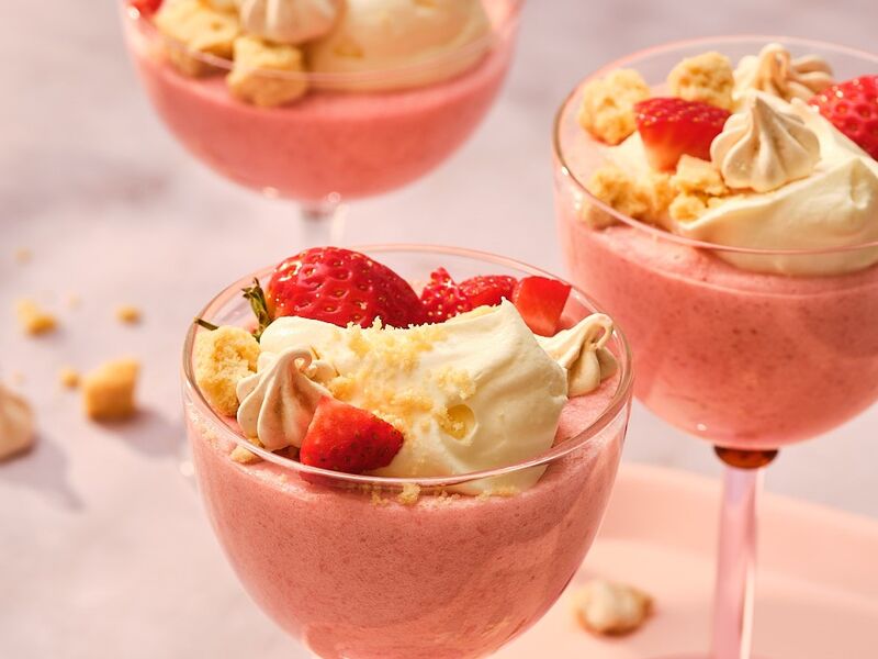 Strawberry Daiquiri Mousse
