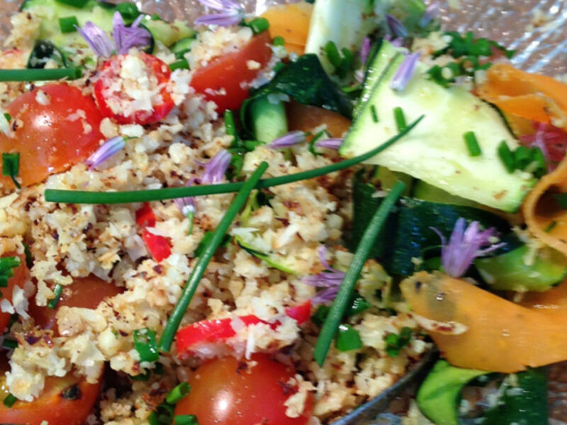 Cauliflower Rice & Veg