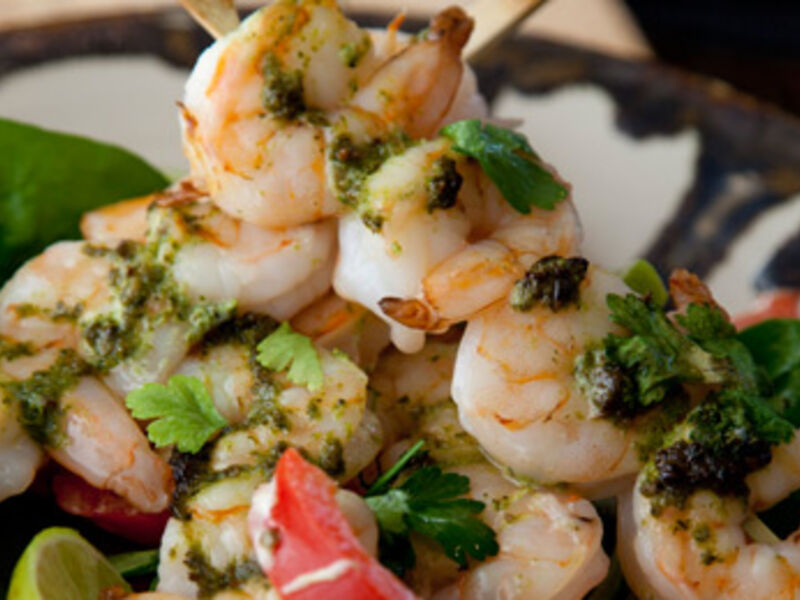 Buttered Garlic Prawns