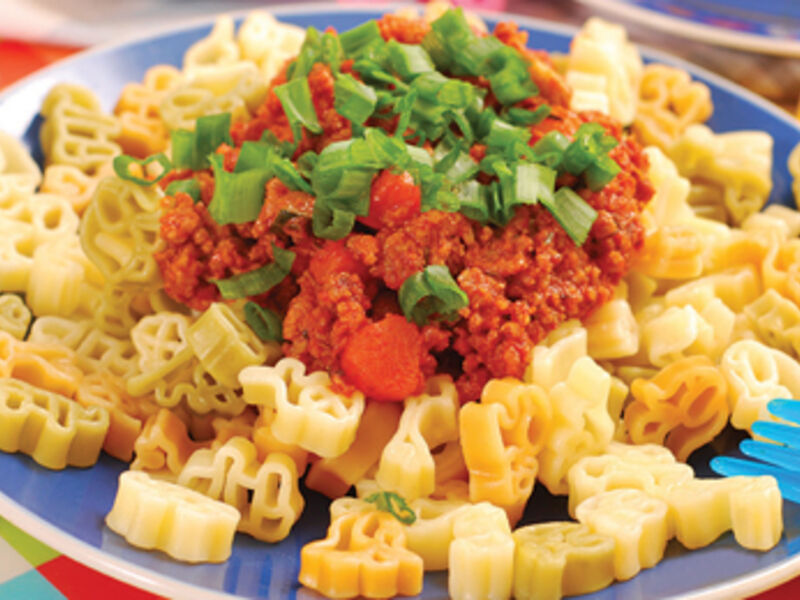 Beef & Tomato with Pasta Shapes