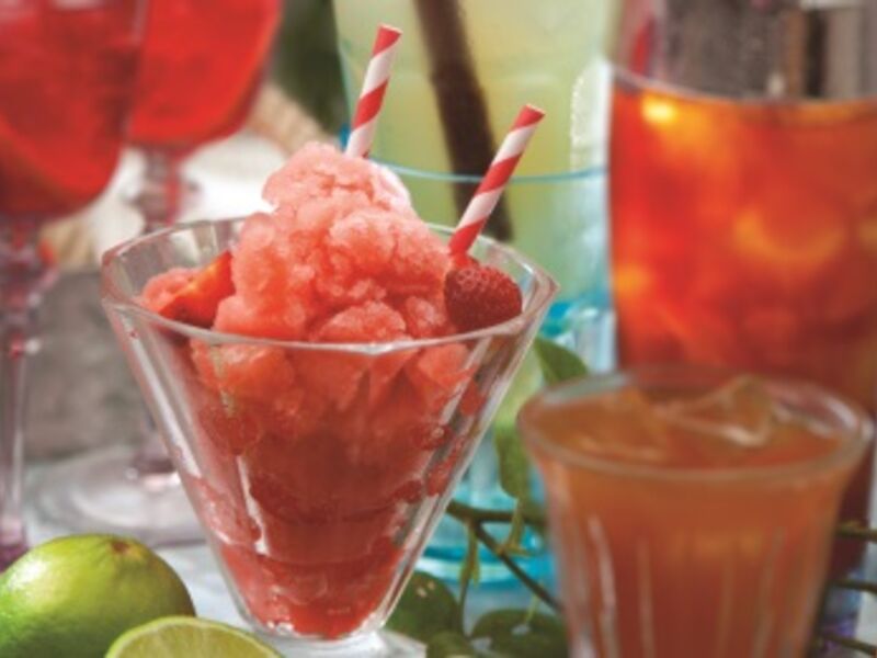 Frozen Fruit Cocktails
