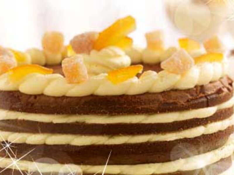 Gingerbread Mille Feuille