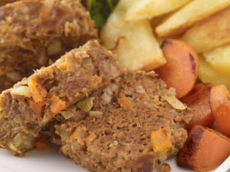Kevin’s Meatloaf with Wedges