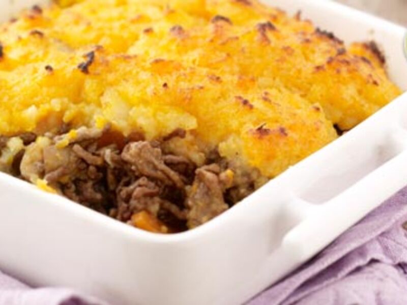 Shepherds Pies with Root Vegetable Mash