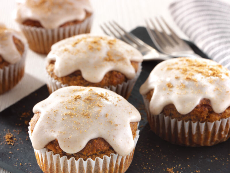 Skinny Spiced Cupcakes 