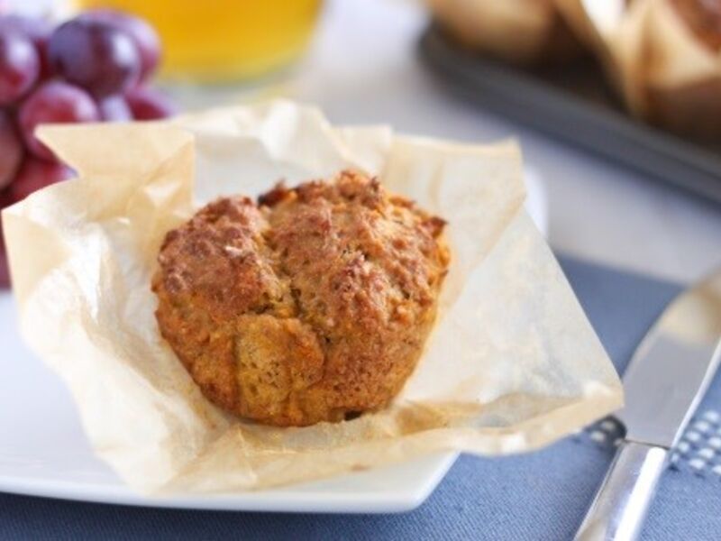 Spiced Sweet Potato Muffin